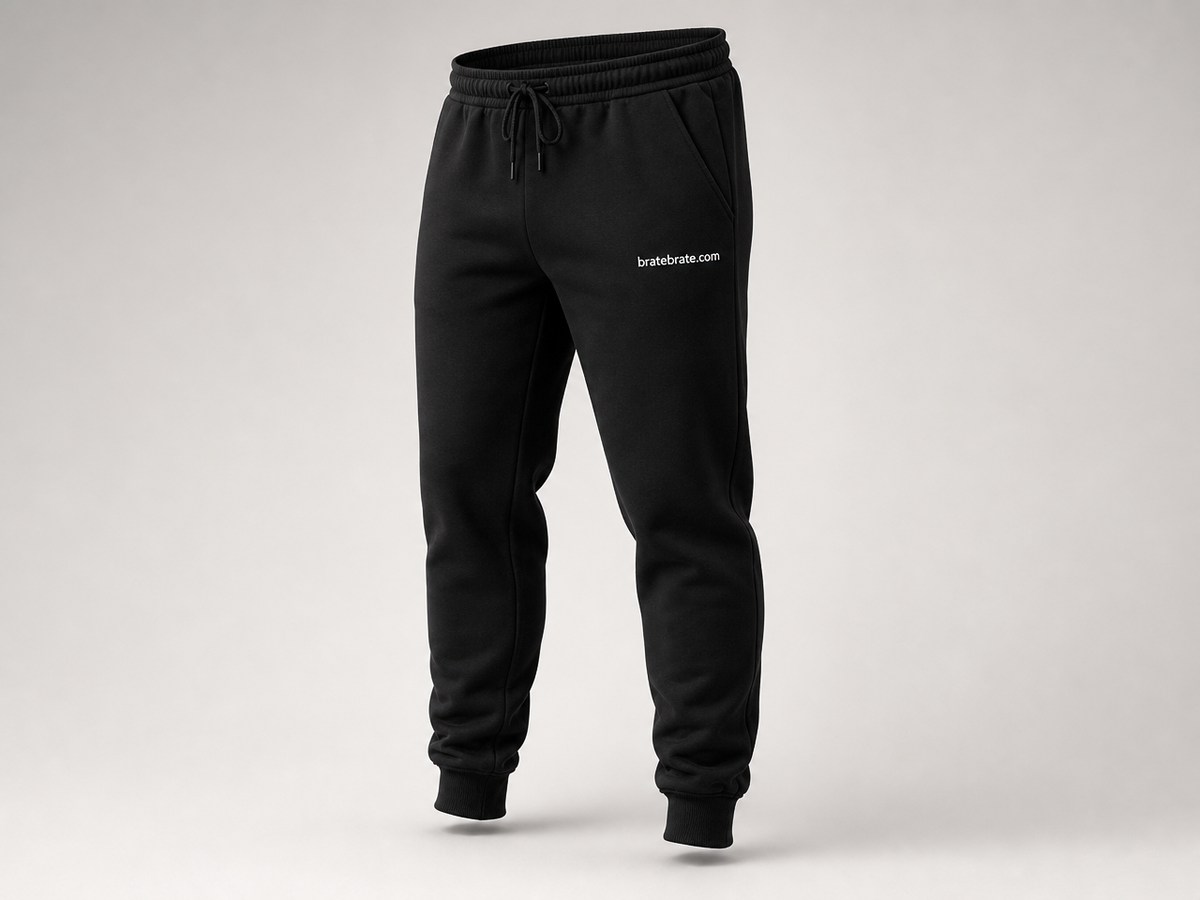 Trenerka — donji deo — crna, 3XL